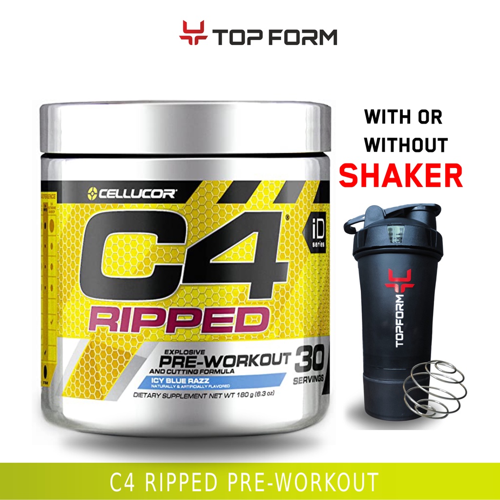 Cellucor C4 Ripped PreWorkout 30 serves Shopee Philippines