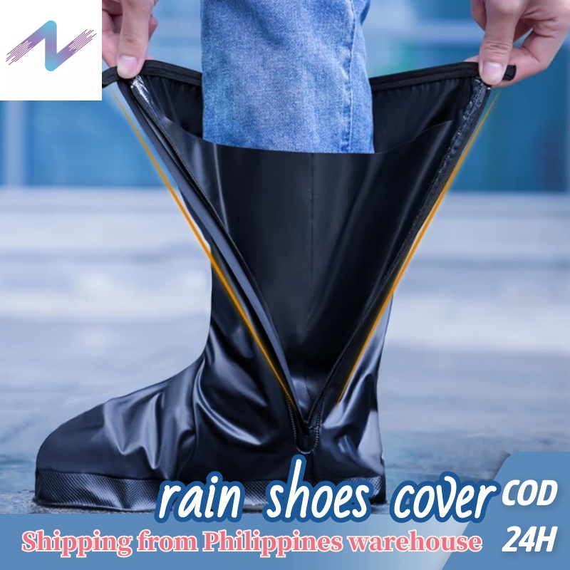 Rain Shoes Cover Outdoor Waterproof Rainboots Nonslip for Men Women