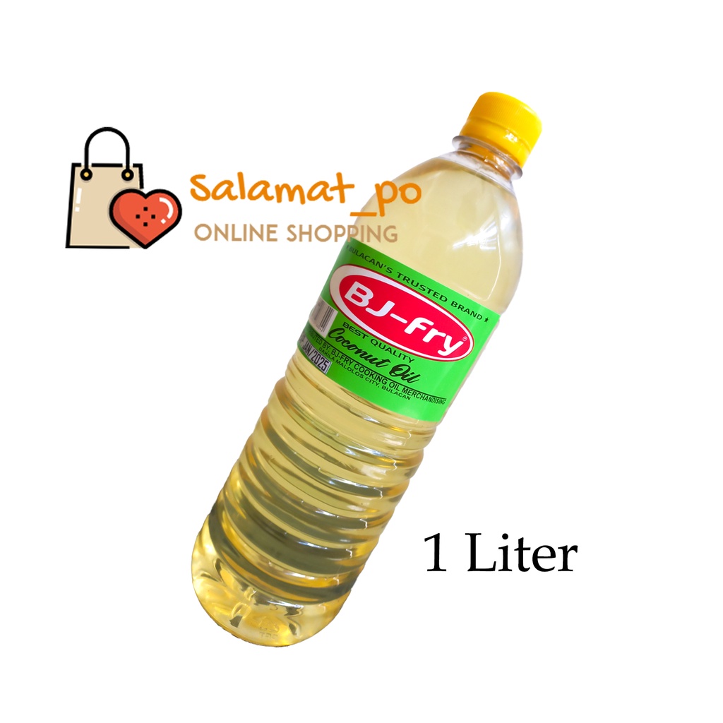 BJ Fry Coconut Oil 1.5 Liter Shopee Philippines