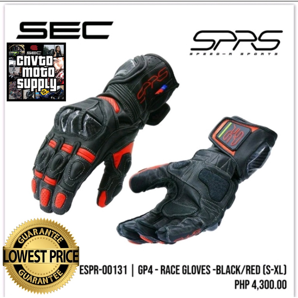 Sprs gp4 gloves sec brand | Shopee Philippines