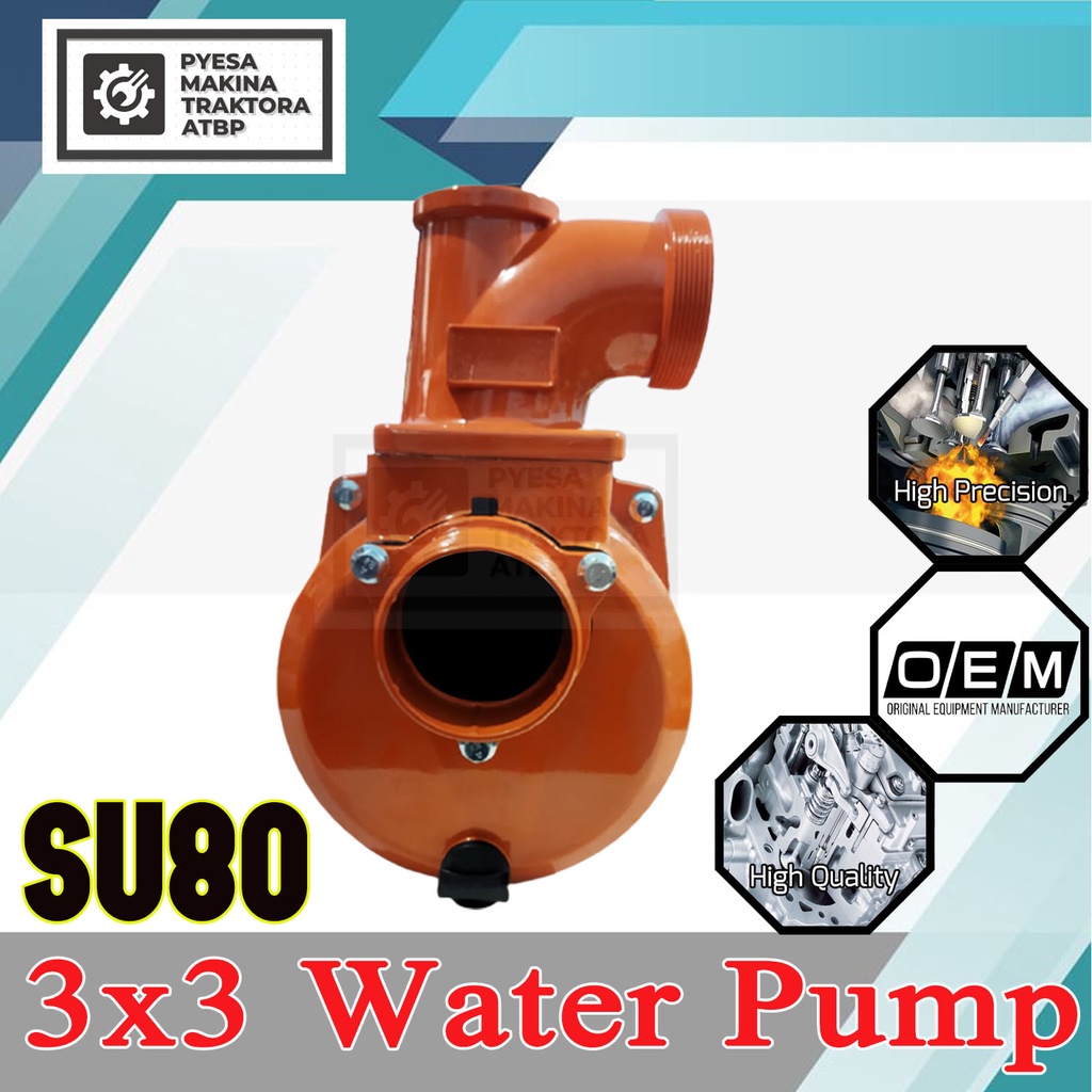 Aluminum Water Pump Pampatubig Patubig SU50 SU80 SU100 2x2 3x3 4x4 ...