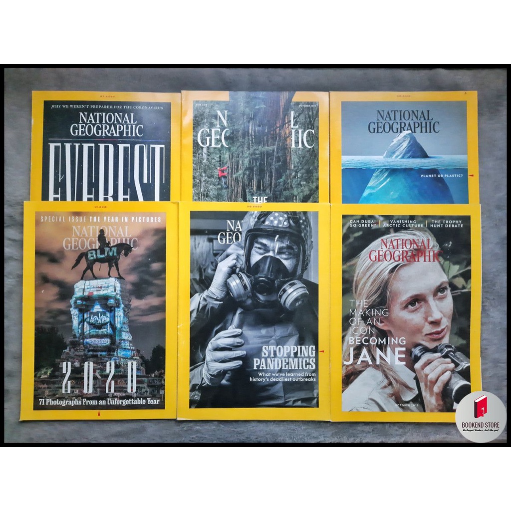 National Geographic Magazines (B) | Shopee Philippines