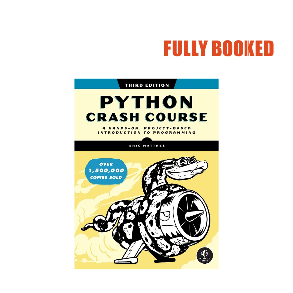 Python Crash Course 3rd Edition Paperback By Eric Matthes Shopee Philippines 8236