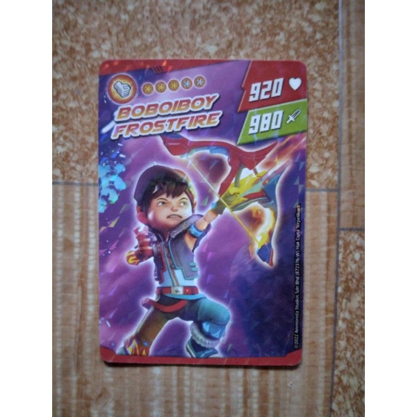 Boboiboy Trading Card | Shopee Philippines