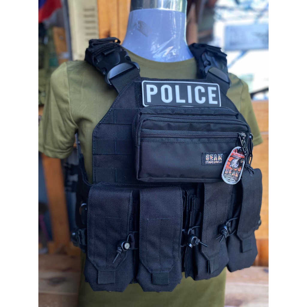 GEARMAX SERIES COMPACT VEST V1 WITH CELLPOUCH | Shopee Philippines