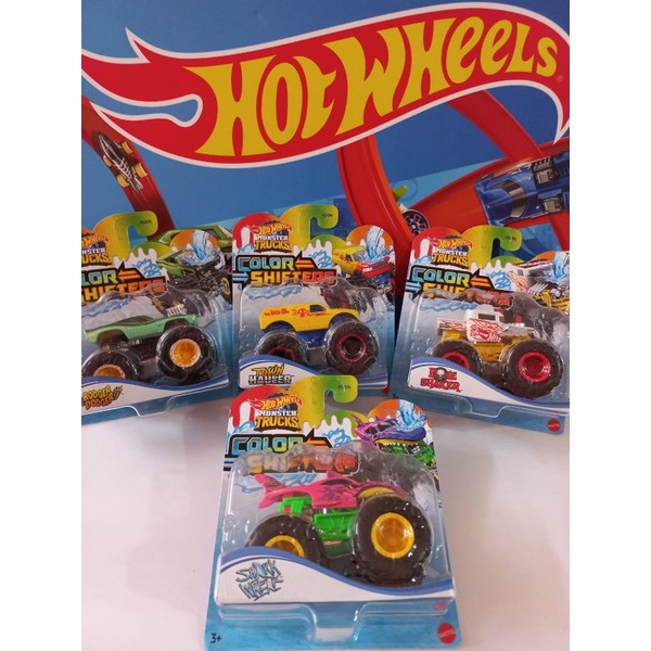 Hot wheels Monster truck color Shifters/color Changing Monster truck
