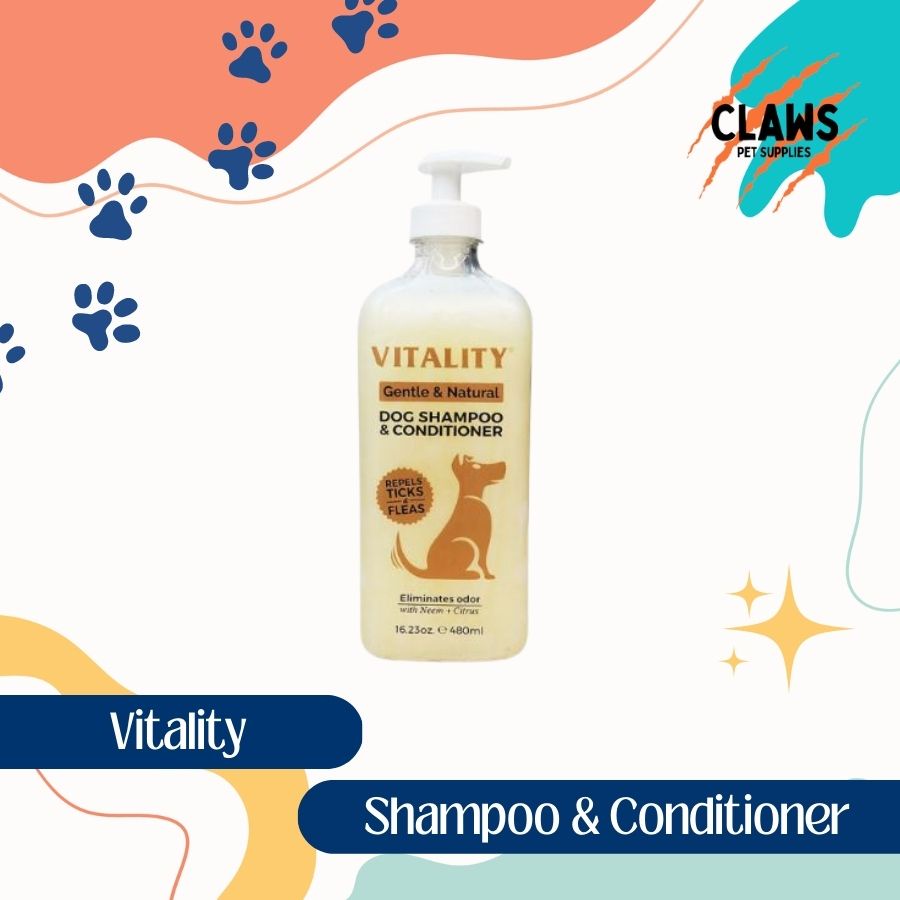 Vitality Shampoo & Conditioner [480ml] Shopee Philippines