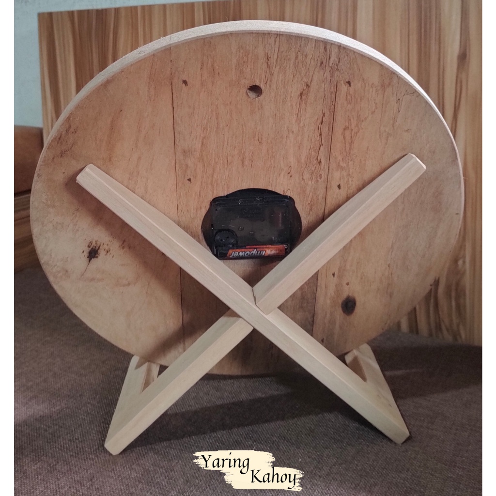 WOODEN FRAME STAND CLOCK STAND COLLAPSIBLE | Shopee Philippines