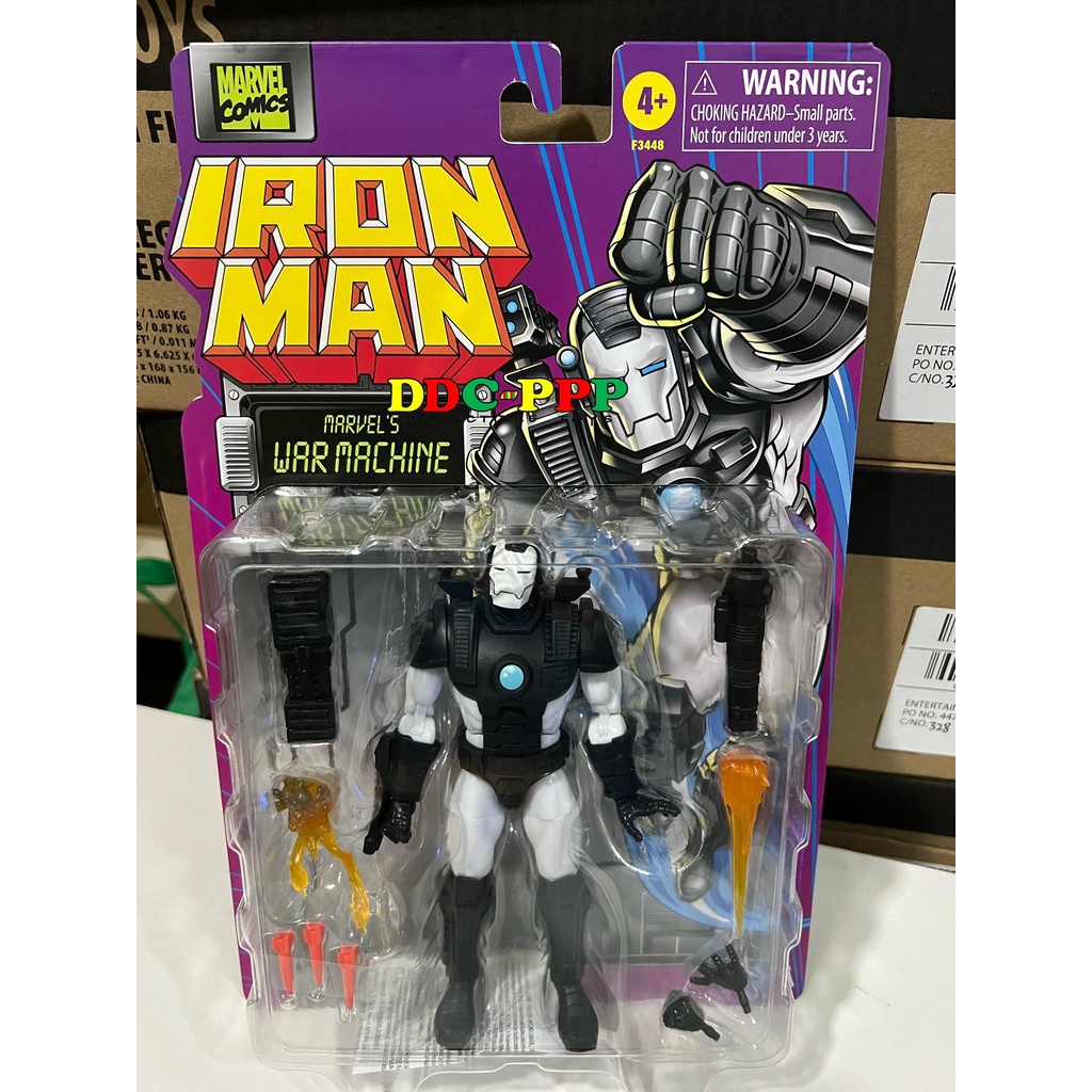 RETRO WAR MACHINE - MARVEL LEGENDS IRON MAN 6 INCH ACTION FIGURE ...