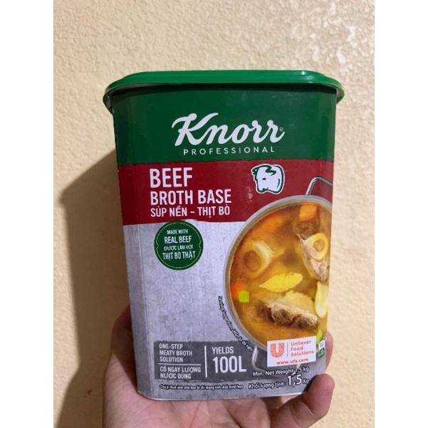 1.5Kg Knorr Beef Broth Base made with Real Beef Shopee Philippines