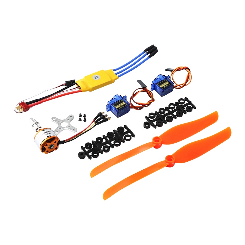 Kit Aereo Kyrio 2200KV RC Brushless Motor 2212 6 Con 30A ESC Set Kit Di Montaggio Libero Per Aereo Quadcopter Helicopter Aircraft 1049348581 Rc Helicopter - Foto 8