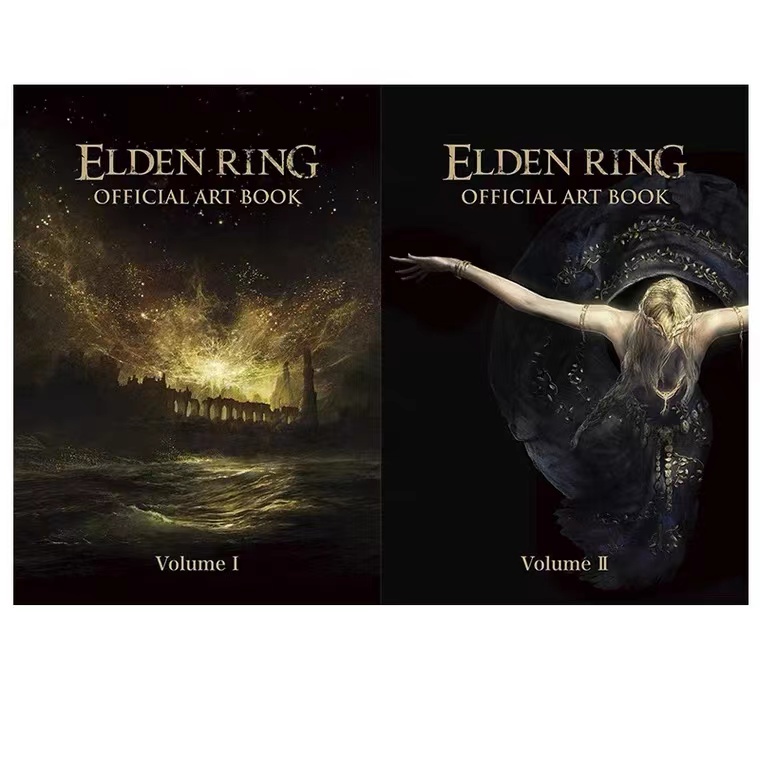 Elden RING ELDEN RING Official Art Setting Collection 1+2 Original Old ...