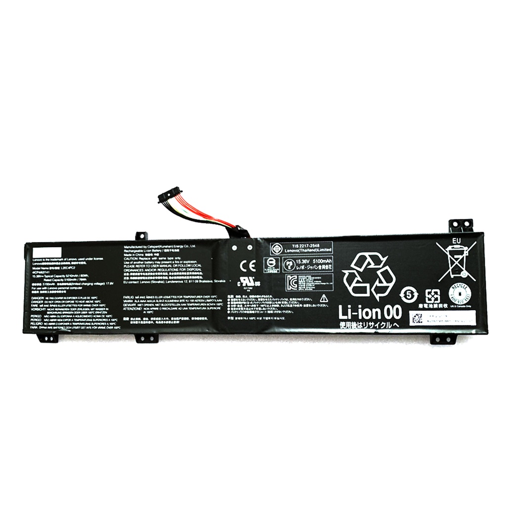 XITAIAN Batteria Ricambio Per Lenovo Legion 5/7 Pro - 15.36V 80Wh (L20D4PC1, L20M4PC1) - 5210mAh, Li-Ion, Garanzia 12 Mesi