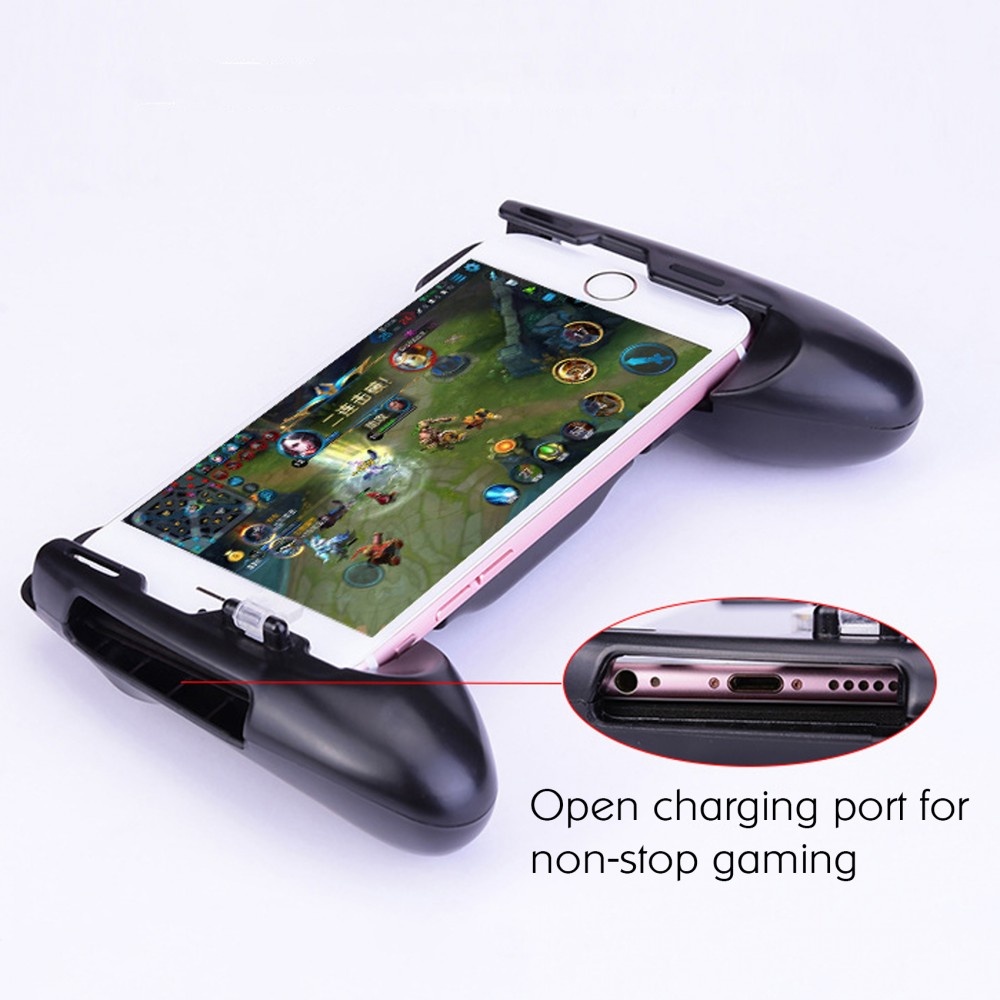 Mobile Game Handle Phone Controller Gaming Joystick Stand Grip Holder