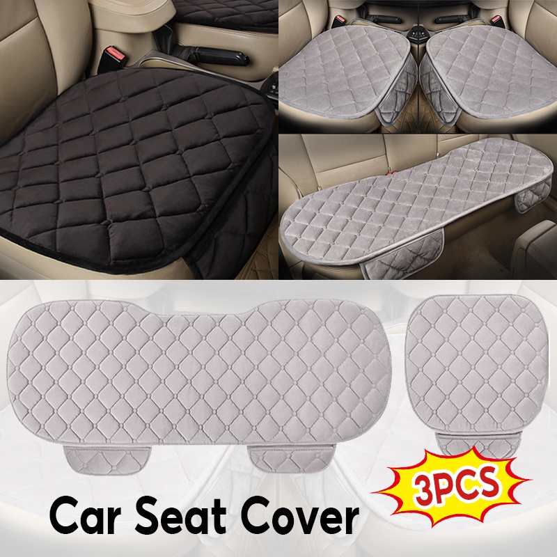 Car Seat Cushion Set Universal Seat Cover With Storage Bag Nonslip