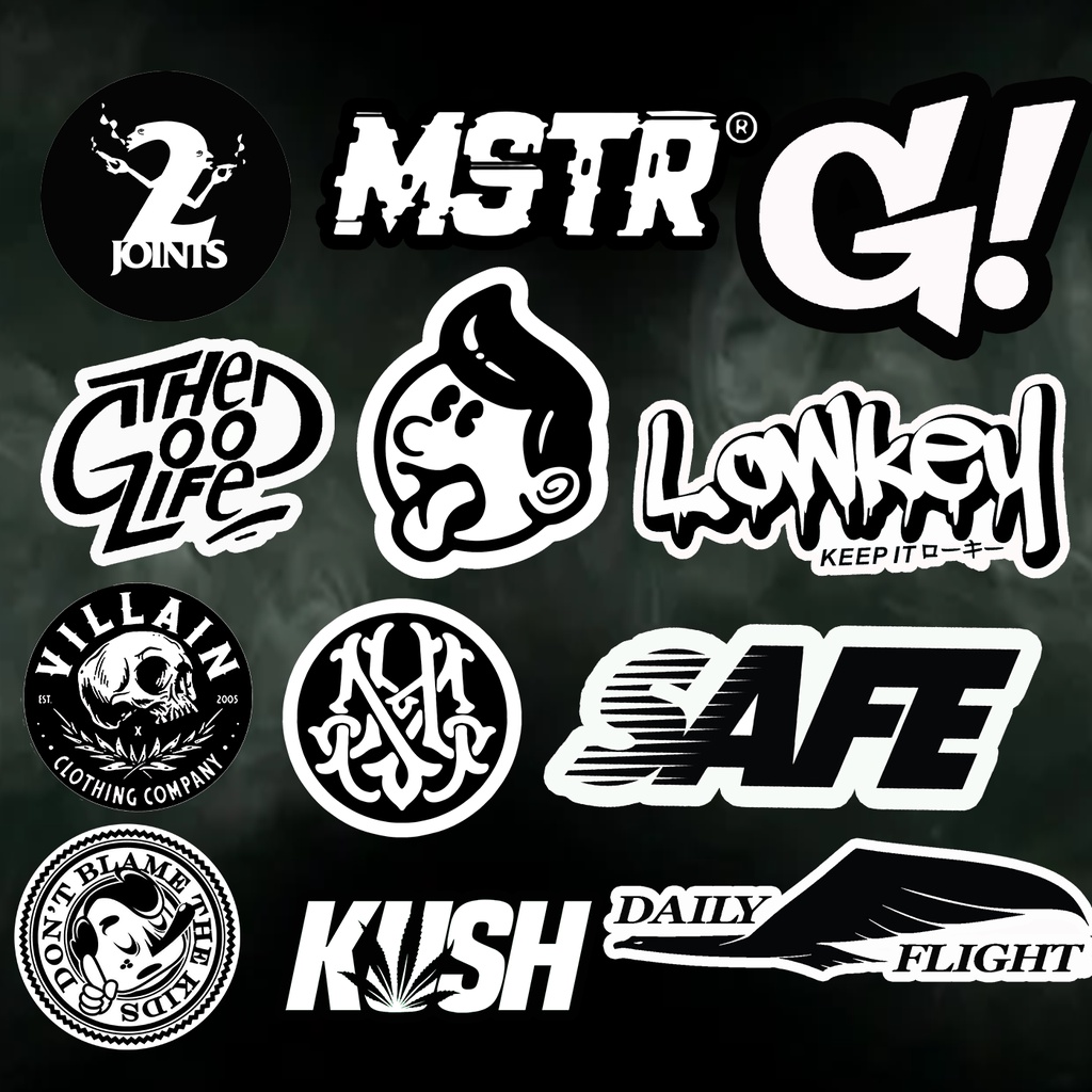 LOCAL BRAND STICKERS - WATERPROOF/SCRATCH PROOF/TEAR PROOF | Shopee ...