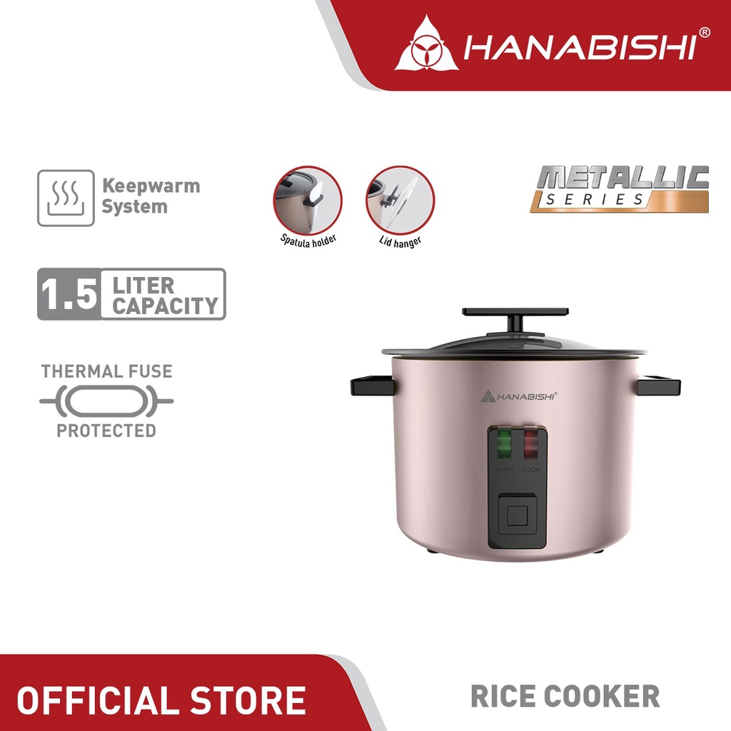 Hanabishi stainless discount steel rice cooker