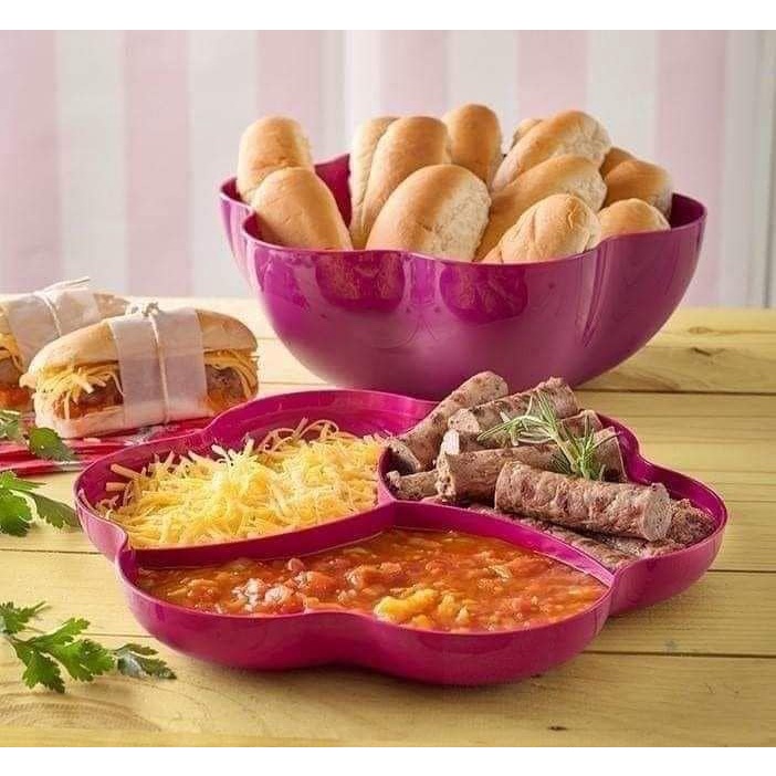 Tupperware Chip 'N Dip Set Shopee Philippines