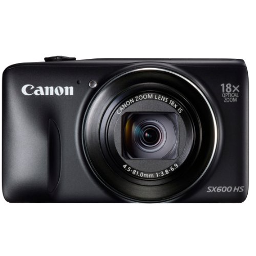 Pre-loved Canon Digital Camera Power Shot SX600 HS Black Optical