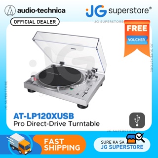 Audio-Technica AT-LP120-USB Direct-Drive Professional Turntable USB & – JG  Superstore