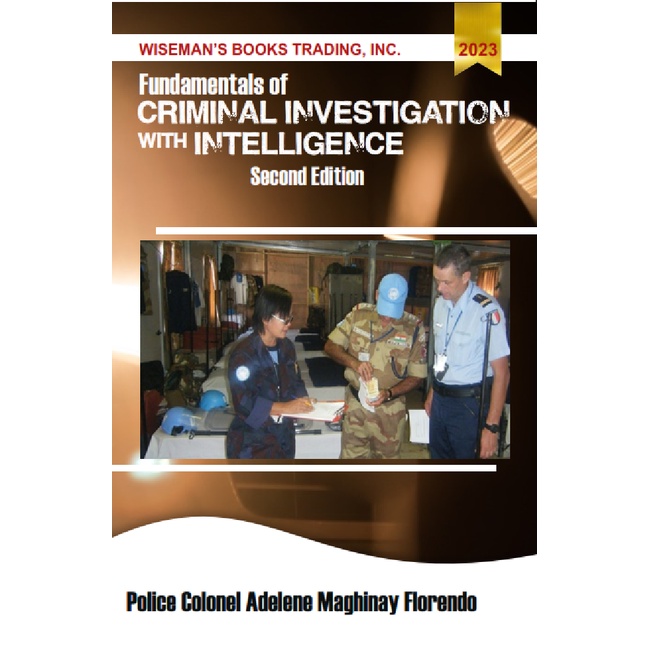 Fundamentals Of Criminal Investigation With Intelligence Second Edition ...