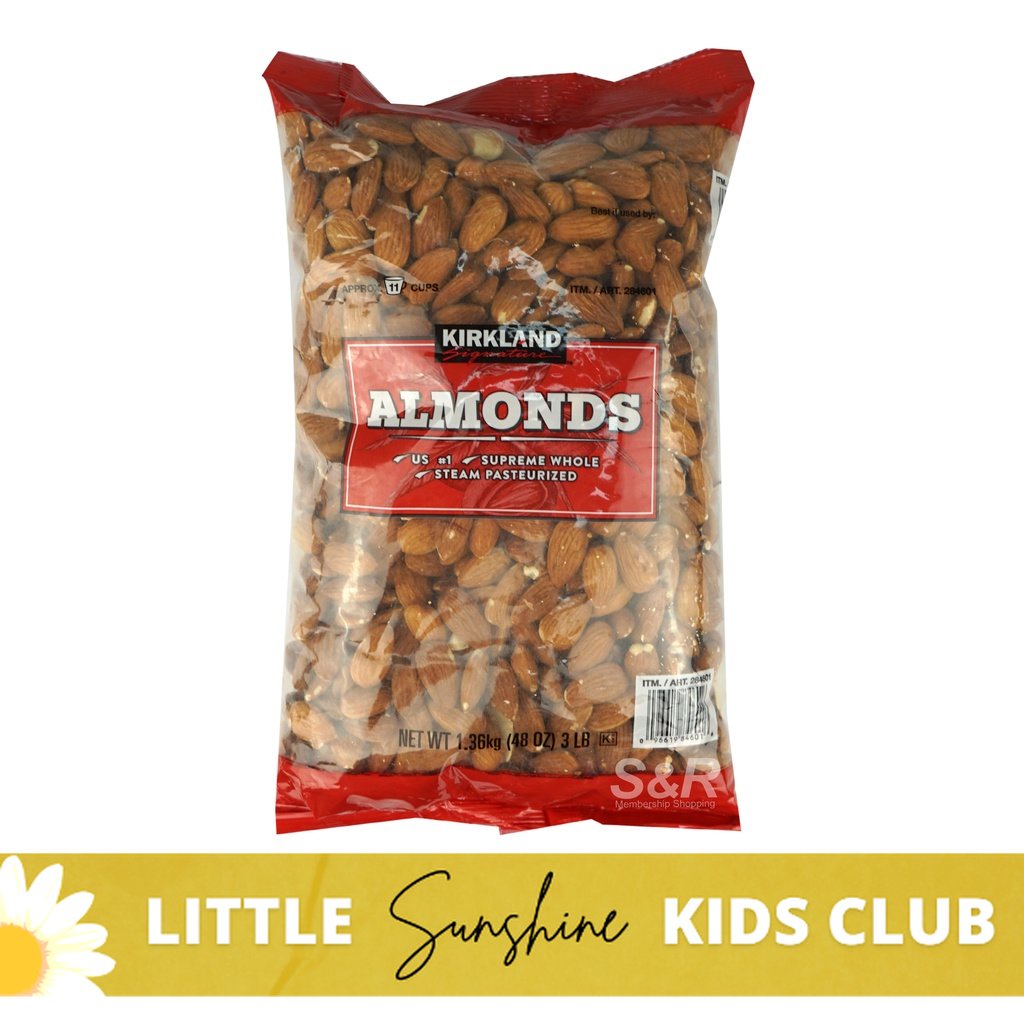 Kirkland Signature Raw Almonds 1.36kg Shopee Philippines