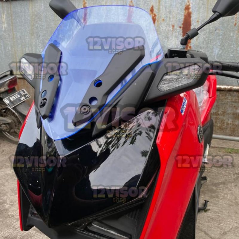 Windshield XMAX NEW CUTTING DIAMOND V2. Visor NEW XMAX 2023 SPORTY