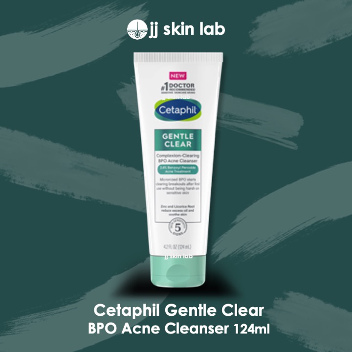 Cetaphil Gentle Clear Acne Cream Cleanser BPO Cleanser Acne Serum
