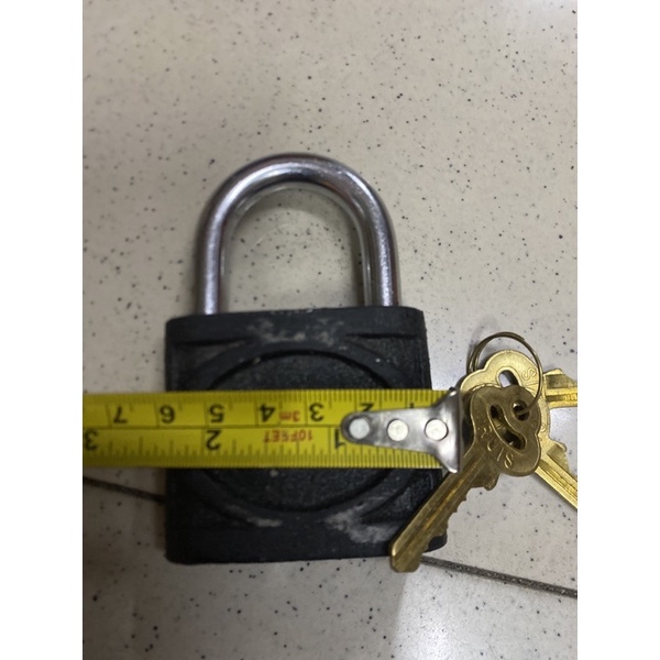 Heavy duty padlock / security padlock Center Key Power Padlock ,BLACK