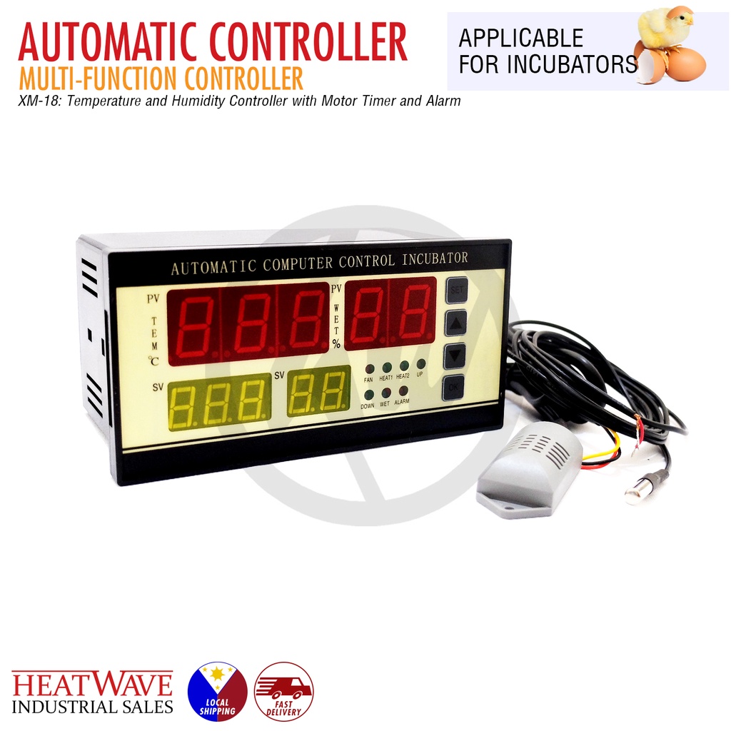 XM18 Incubator Motor Controller with Temperature and Humidity Control