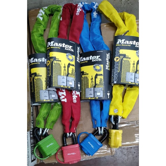 Hardened steel bike lock clearance