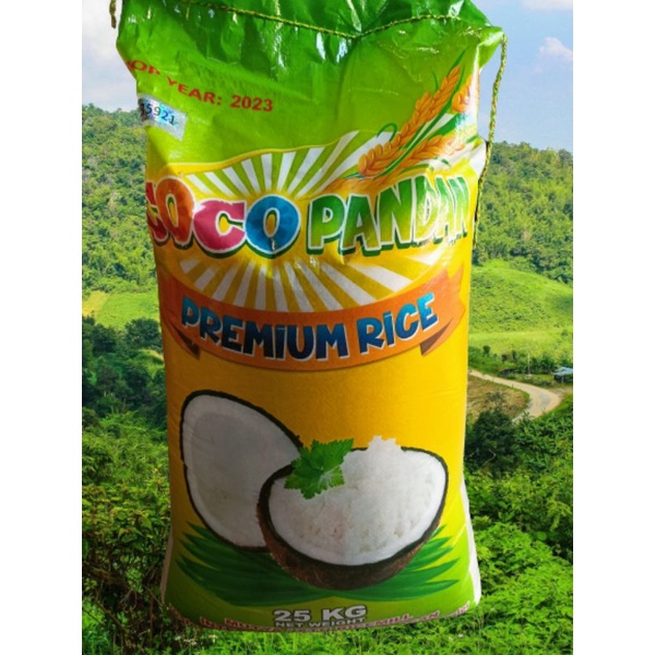 COCO PANDAN RICE 25KG | Shopee Philippines