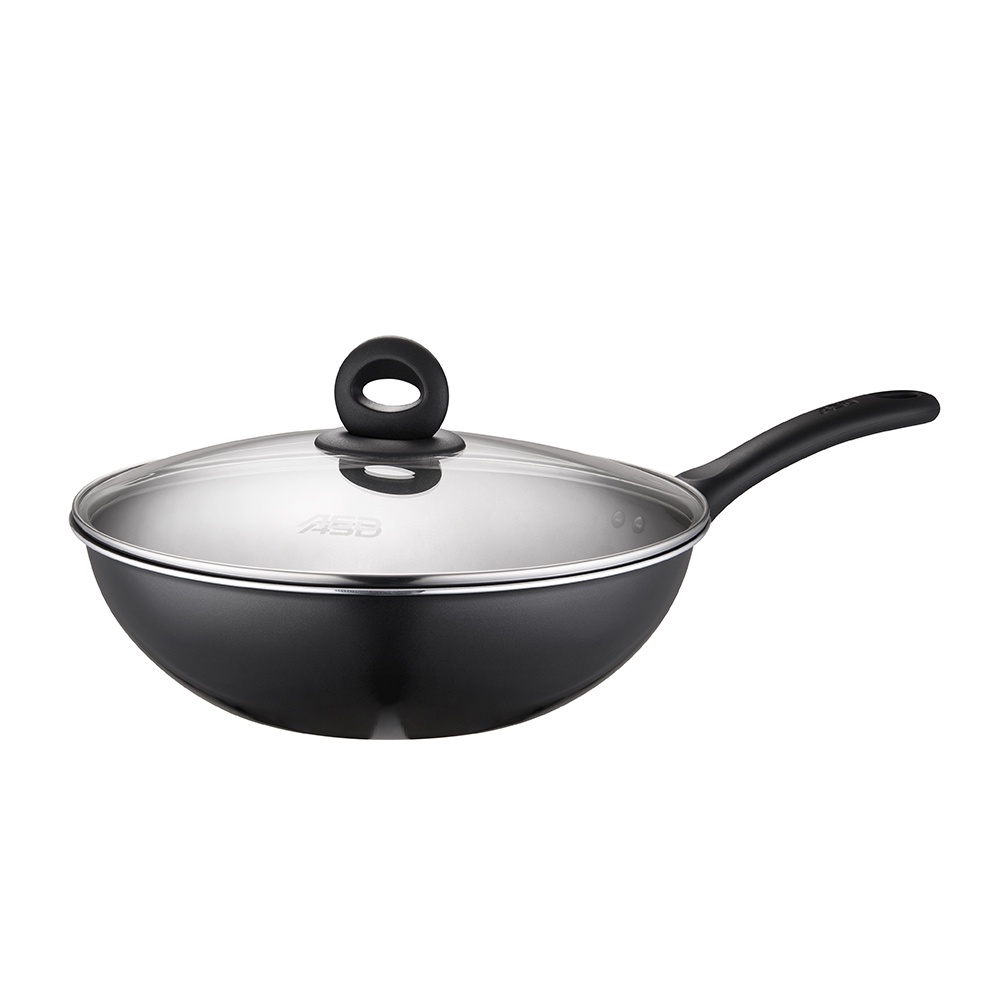 ASD Non-Stick Wok Pan | Shopee Philippines