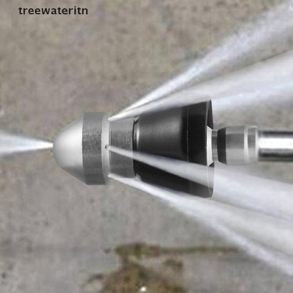 ritn High Pressure Pipe Dredging Cleaning Nozzle Washer Sewer 6 Jet