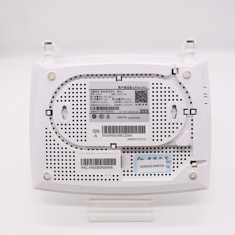 2pcs Original Used GM620 Gpon Ont ONU 2.4G/5G FTTH Dual Band Router 1GE ...