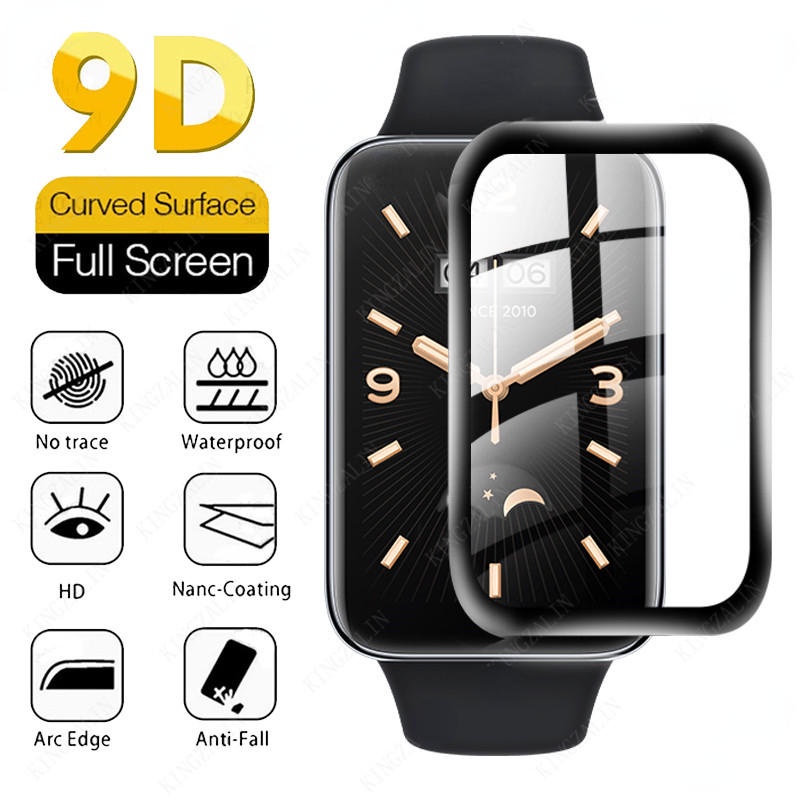 Tempered Glass for Huawei Band Pro Smart Band Full Cover Curved  Protective Screen Protector for Huawei Band7 Band 6Pro 4Pro 3Pro Glass