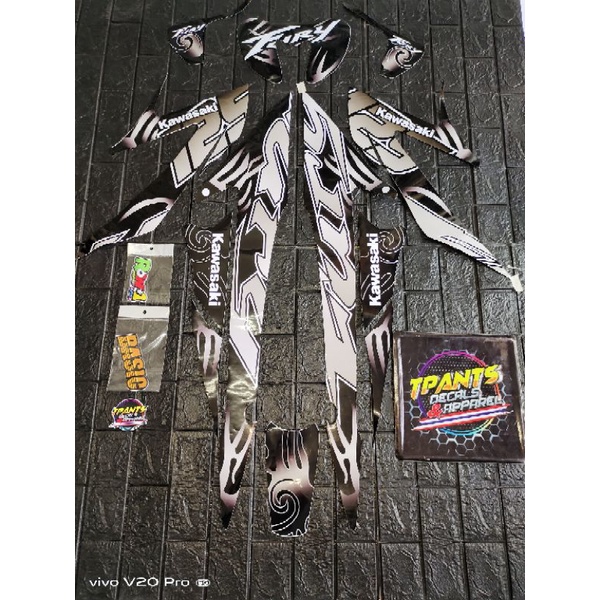kawasaki fury decals
