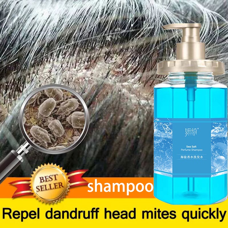 Natural Organic sea salt shampoo anti dandruff shampoo dandruff remover