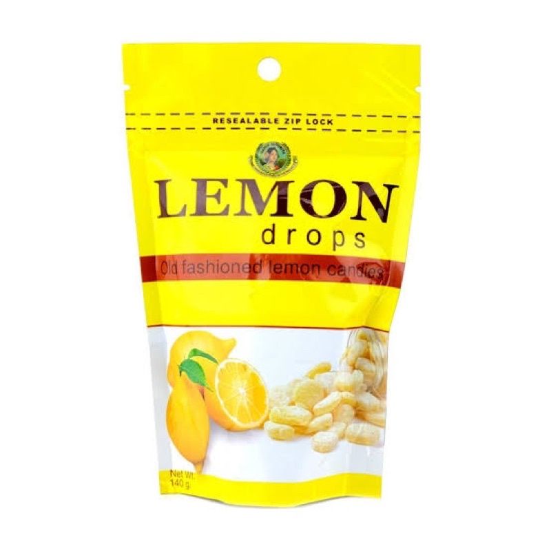Lemon Drop Old Fashioned Lemon Candy 140g Shopee Philippines