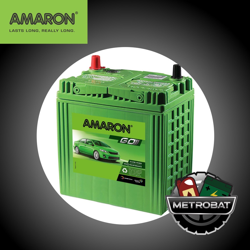 AMARON BATTERY (GO) 3SM N70L 95D31L (INDIA 1) Shopee Philippines
