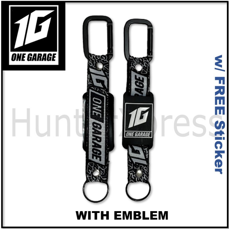 1G One Garage Key Holder MC Motorcycle Car Keychain Sold per piece