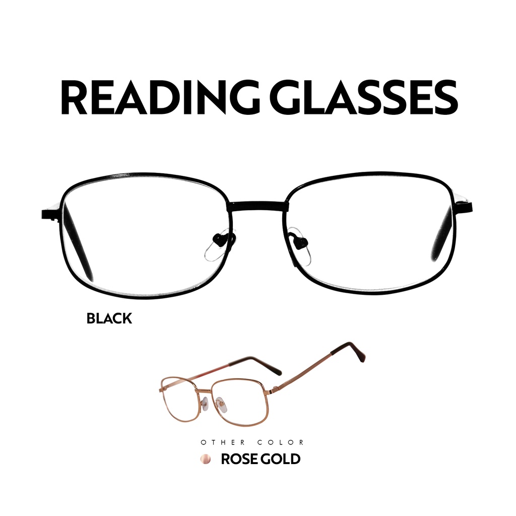 KAWAYI Metal Frame Reading Glasses For Women Men Lightweight Shopee