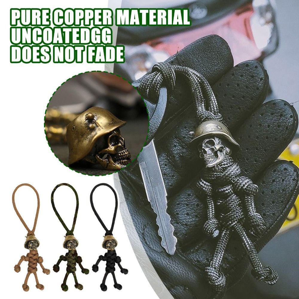 FENGCY Skull Skeleton Key Chain Biker Movable Scary Soldiers Superman ...