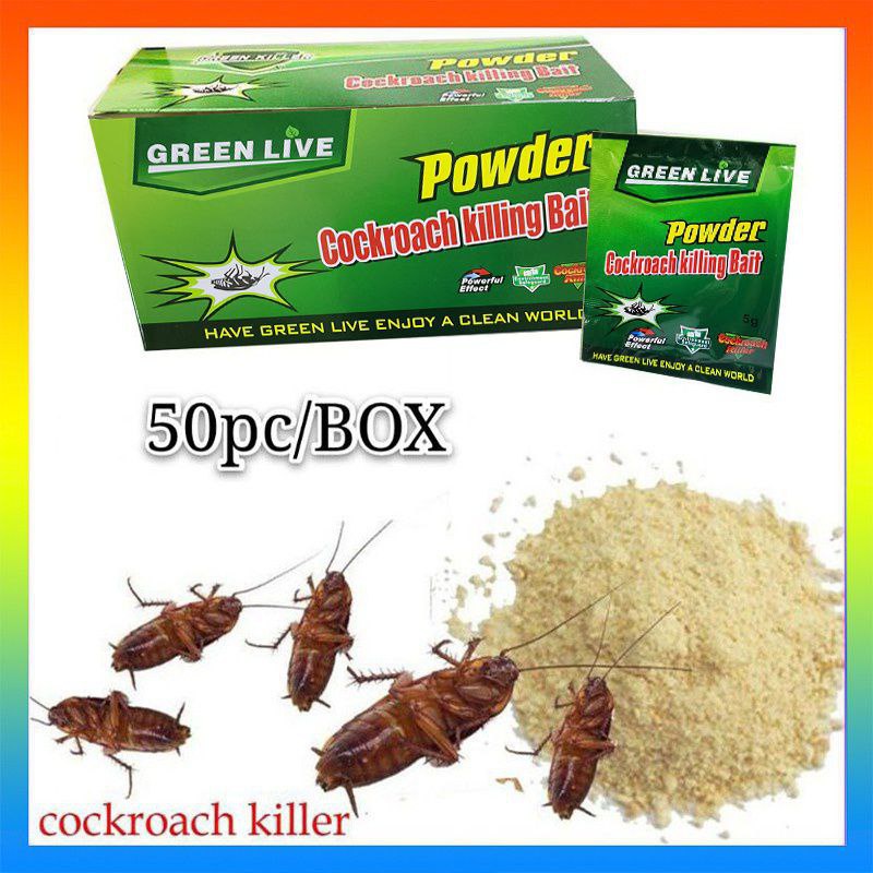 NEWCODﺴﺴ#GreenLeaf Pamatay Ipis, Powder, Cockroach Bait, Powder ...