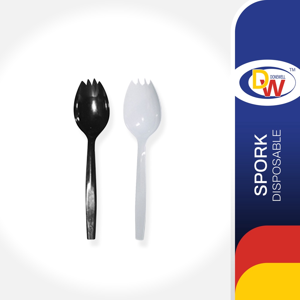 Donewell Disposable Plastic Spork Shopee Philippines