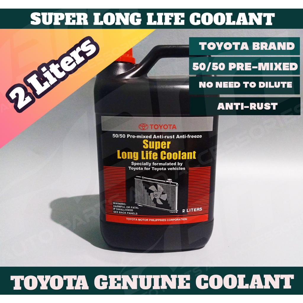 Toyota Genuine Super Long Life Coolant 50/50 Pre-mixed Anti-rust Anti ...