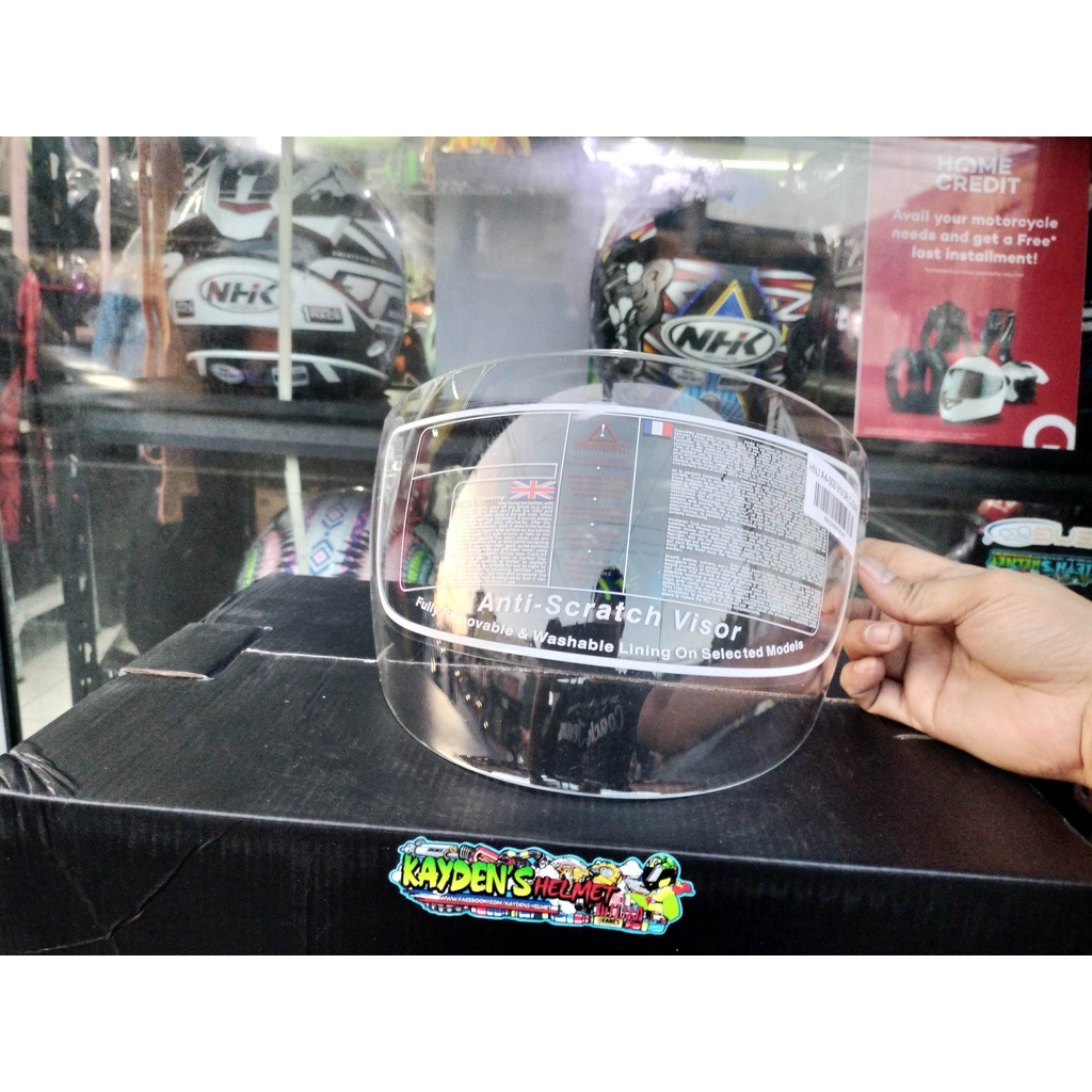VISOR REPLACEMENT FOR RXR HNJ HONDA A4003 (HALF FACE HELMETS) Shopee