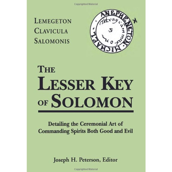 The Lesser Key of Solomon | Shopee Philippines