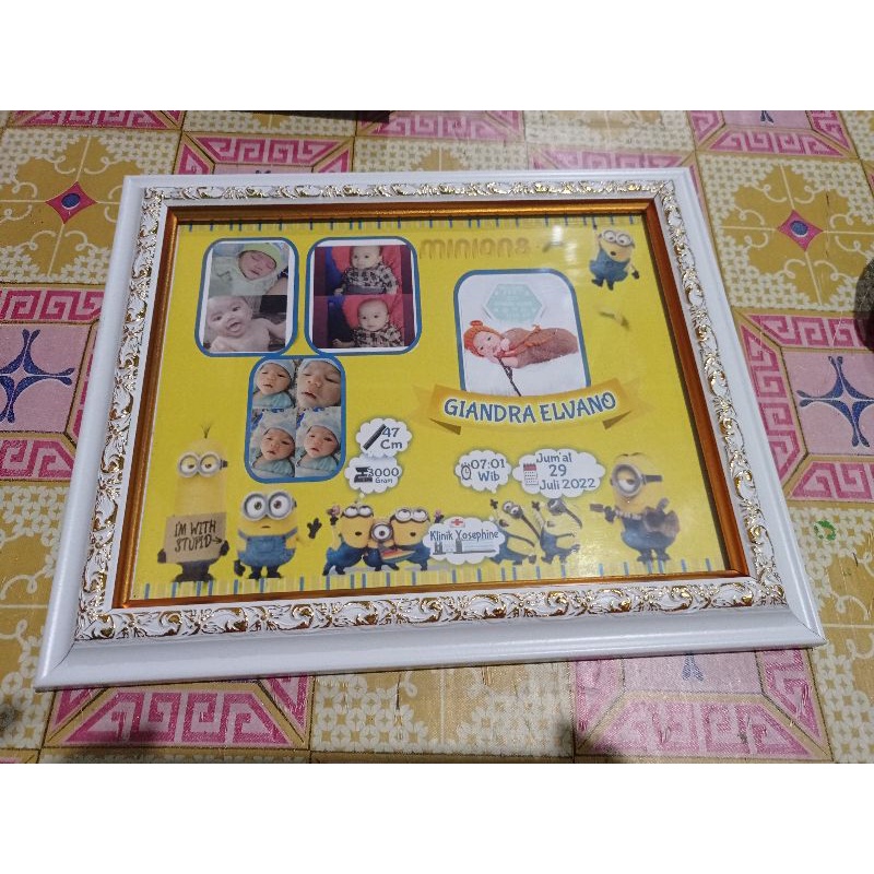 Children's Bio Data/Baby biodata/Children's Bio Frame | Shopee Philippines
