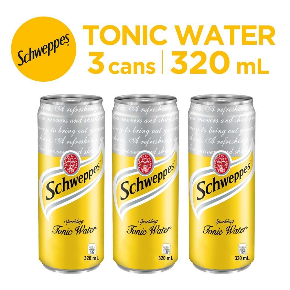 Schweppes Tonic Water 320ml Pack of 3 Shopee Philippines